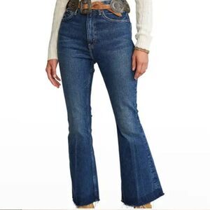 Polo Ralph Lauren Sharona Crop Flare Jean Size 25